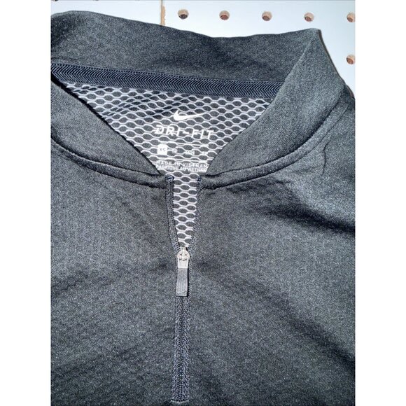 Nike Dri-FIT Women’s XS Sleeveless Quarter Zip Tennis Golf Top Black - Picture 5 of 6